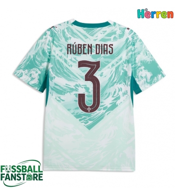 Portugal Ruben Dias #3 Replik Auswärtstrikot WM 2026 Kurzarm